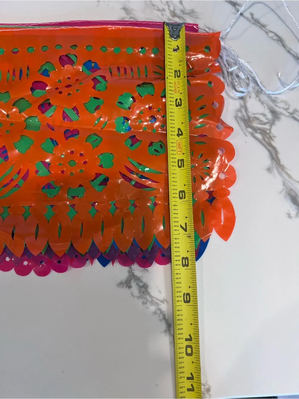 6 Pack Fiesta Banner Each 10 Plastic Papel Picado 5 De Mayo Party Decorations